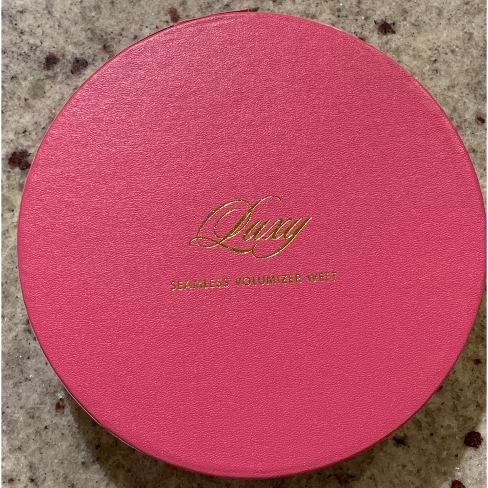 BRAND NEW - Luxy Hair 16" Seamless Cool Dark Brown Balayage Volumizer Weft